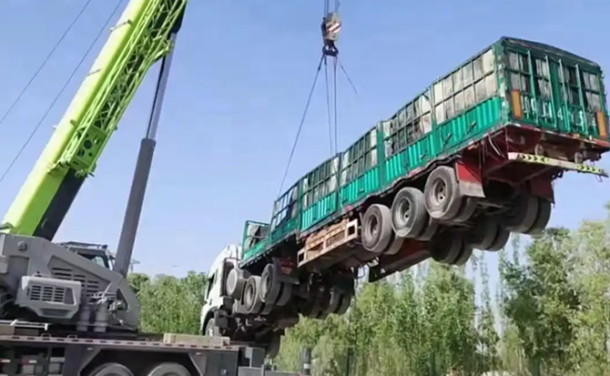 定结道路脱困救援案例